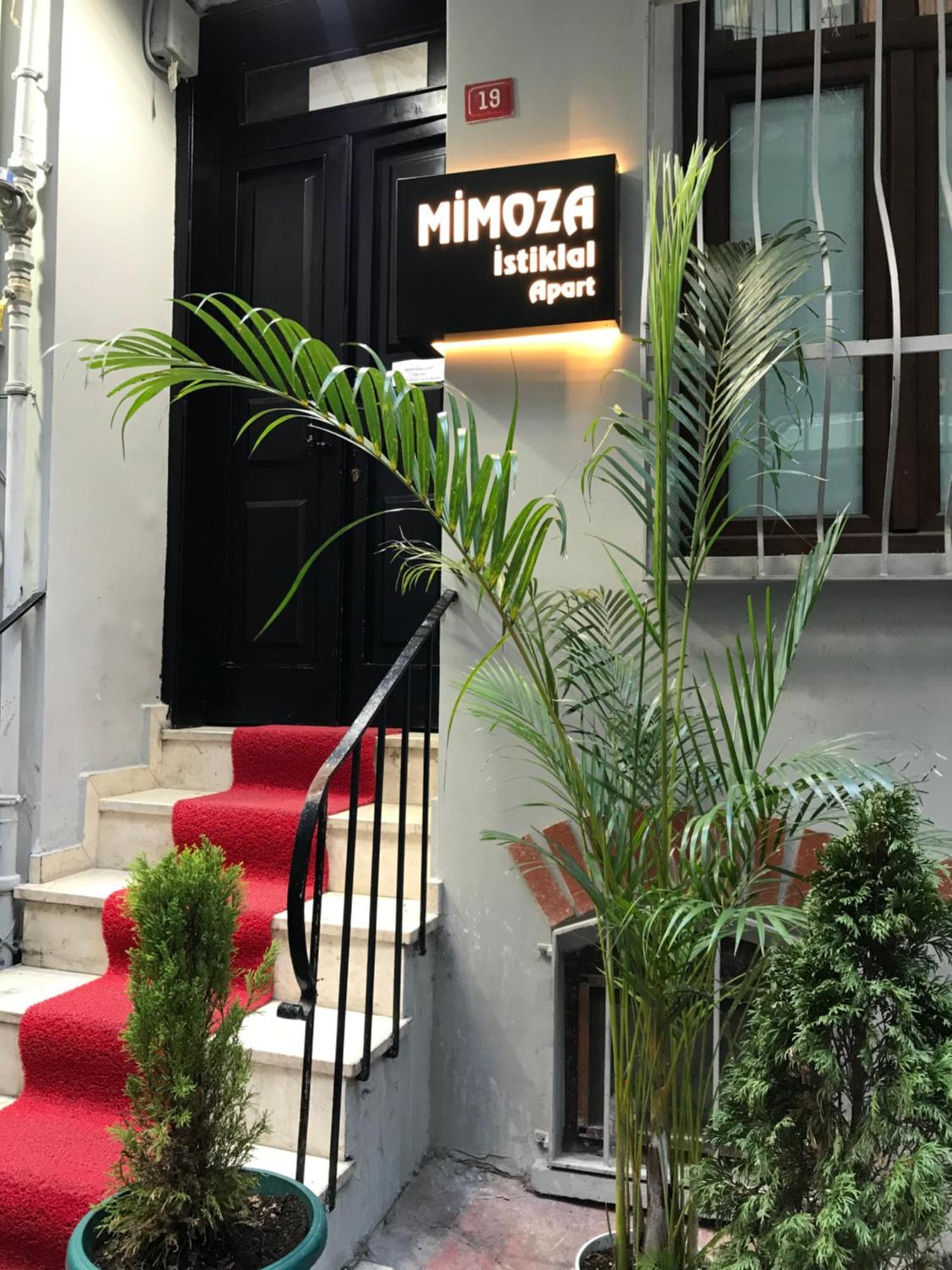 Mimoza Istiklal Apart Hotel อิสตันบูล ภายนอก รูปภาพ