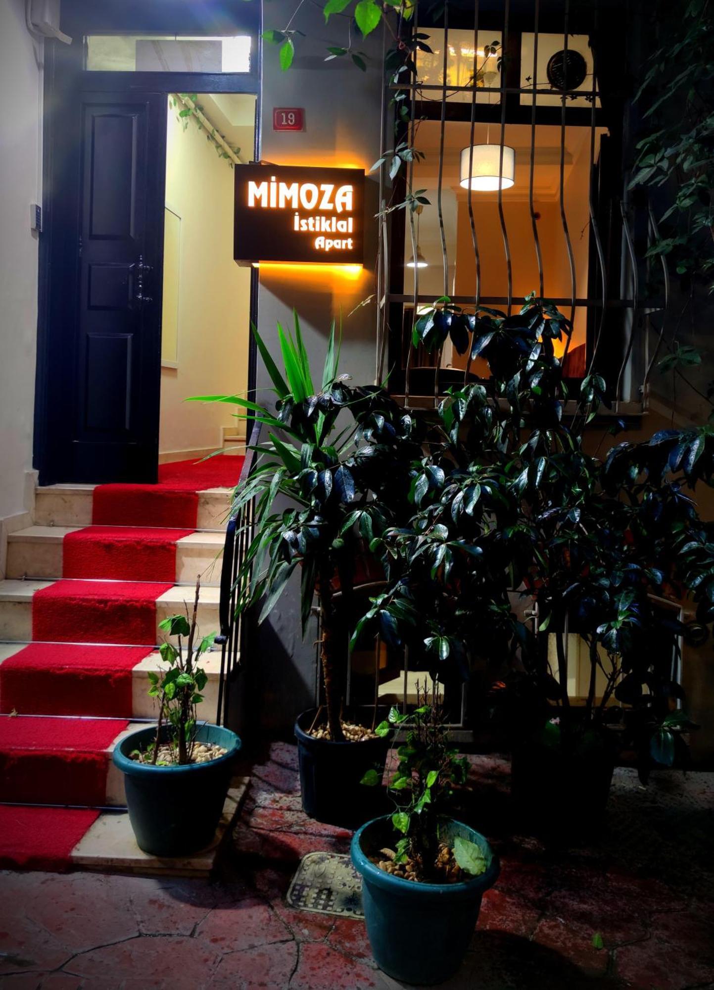 Mimoza Istiklal Apart Hotel อิสตันบูล ภายนอก รูปภาพ