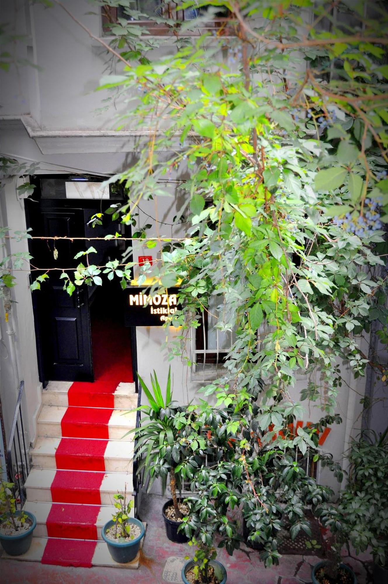 Mimoza Istiklal Apart Hotel อิสตันบูล ภายนอก รูปภาพ